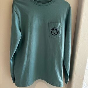 Vineyard Vines Green Long Sleeve Tee